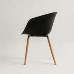 Casco Modern Dining Chair (Jet Black) – (4 Units) Outlet Products - Marcel Olsen