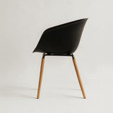 Casco Modern Dining Chair (Jet Black) – (4 Units) Outlet Products - Marcel Olsen