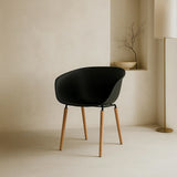 Casco Modern Dining Chair (Jet Black) – (4 Units) Outlet Products - Marcel Olsen