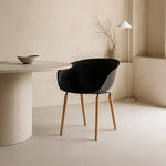 Casco Modern Dining Chair (Jet Black) – (4 Units) Outlet Products - Marcel Olsen