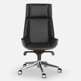 Ergonomic Danish Office Chair (Black, High) | Scandinavian Desk Chair Office Chair - Jacob Bek