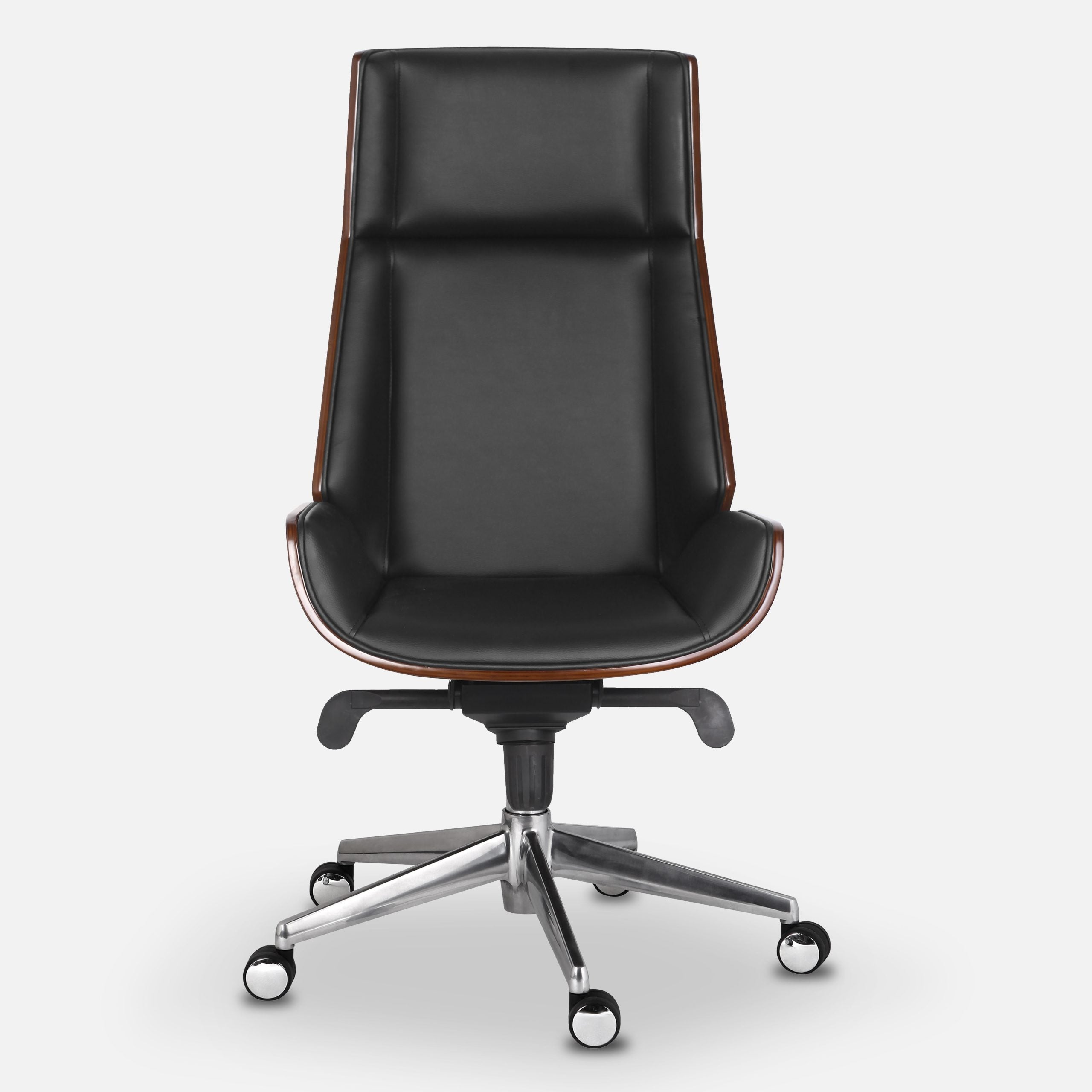 Ergonomic Danish Office Chair (Black, High) | Scandinavian Desk Chair Office Chair - Jacob Bek