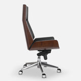 Ergonomic Danish Office Chair (Black, High) | Scandinavian Desk Chair Office Chair - Jacob Bek