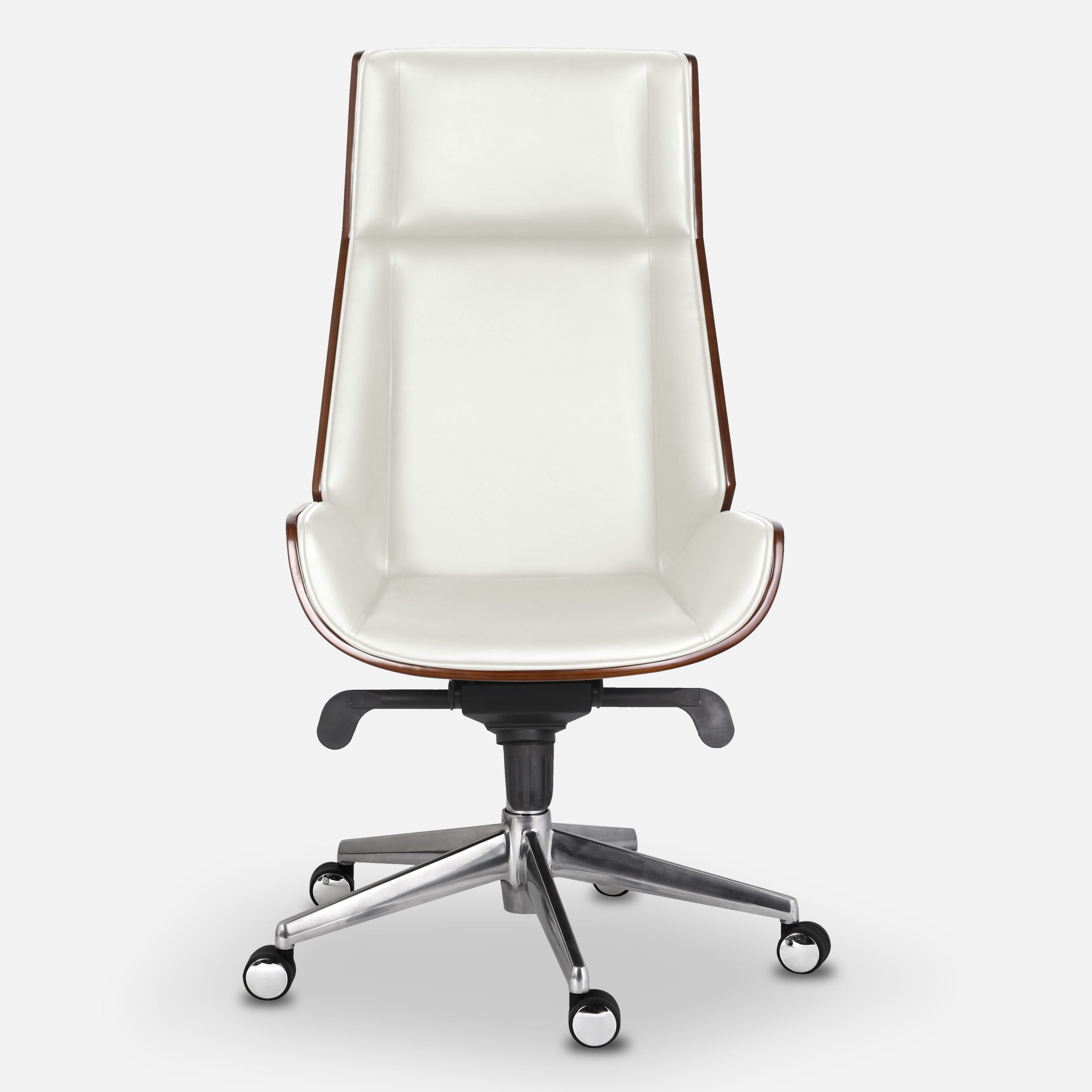 Ergonomic Danish Office Chair (White, High) | Scandinavian Desk Chair Office Chair - Jacob Bek