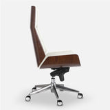 Ergonomic Danish Office Chair (White, High) | Scandinavian Desk Chair Office Chair - Jacob Bek