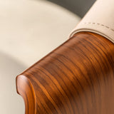 Ergonomic Danish Office Chair (White, Curve) | Scandinavian Desk Chair (Outlet) Outlet Products - Marcel Olsen