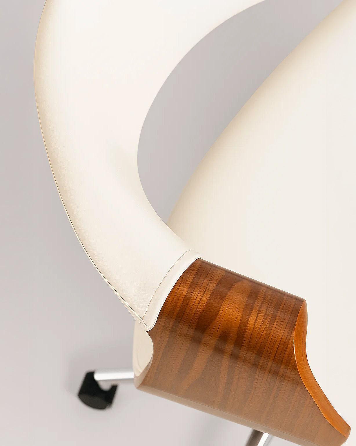 Ergonomic Danish Office Chair (White, Curve) | Scandinavian Desk Chair (Outlet) Outlet Products - Marcel Olsen