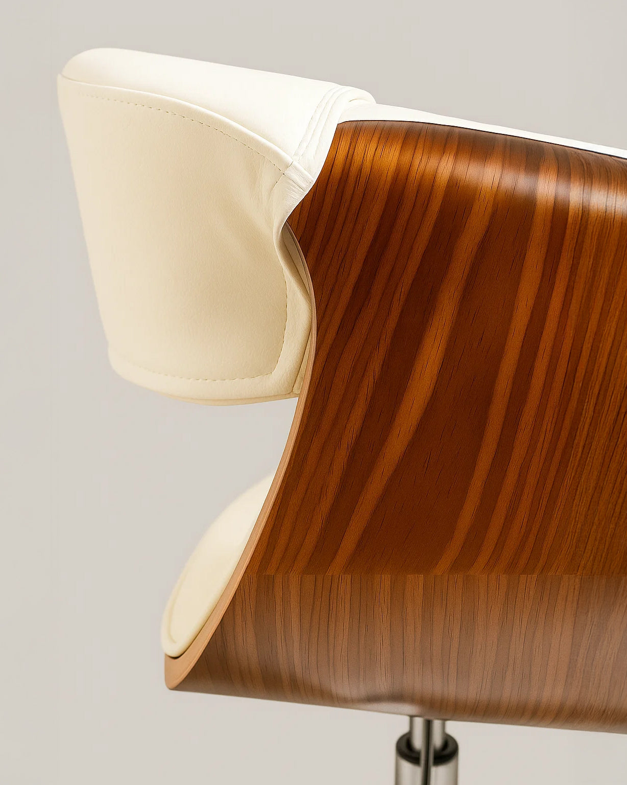 Ergonomic Danish Office Chair (White, Curve) | Scandinavian Desk Chair (Outlet) Outlet Products - Marcel Olsen