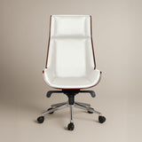 Ergonomic Danish Office Chair (White, High) | Scandinavian Desk Chair Office Chair - Jacob Bek