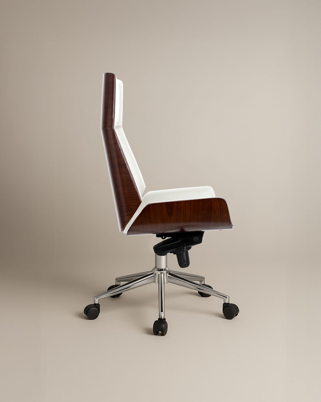 Ergonomic Danish Office Chair (White, High) | Scandinavian Desk Chair Office Chair - Jacob Bek