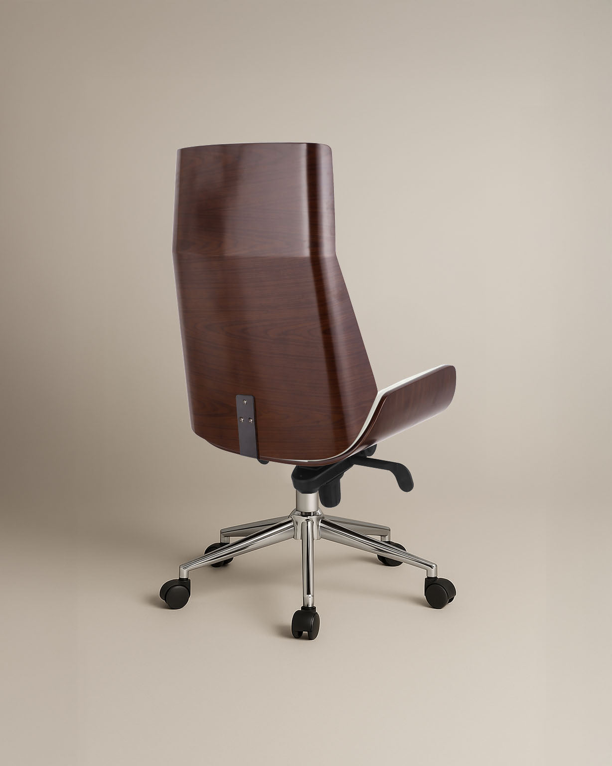 Ergonomic Danish Office Chair (White, High) | Scandinavian Desk Chair Office Chair - Jacob Bek