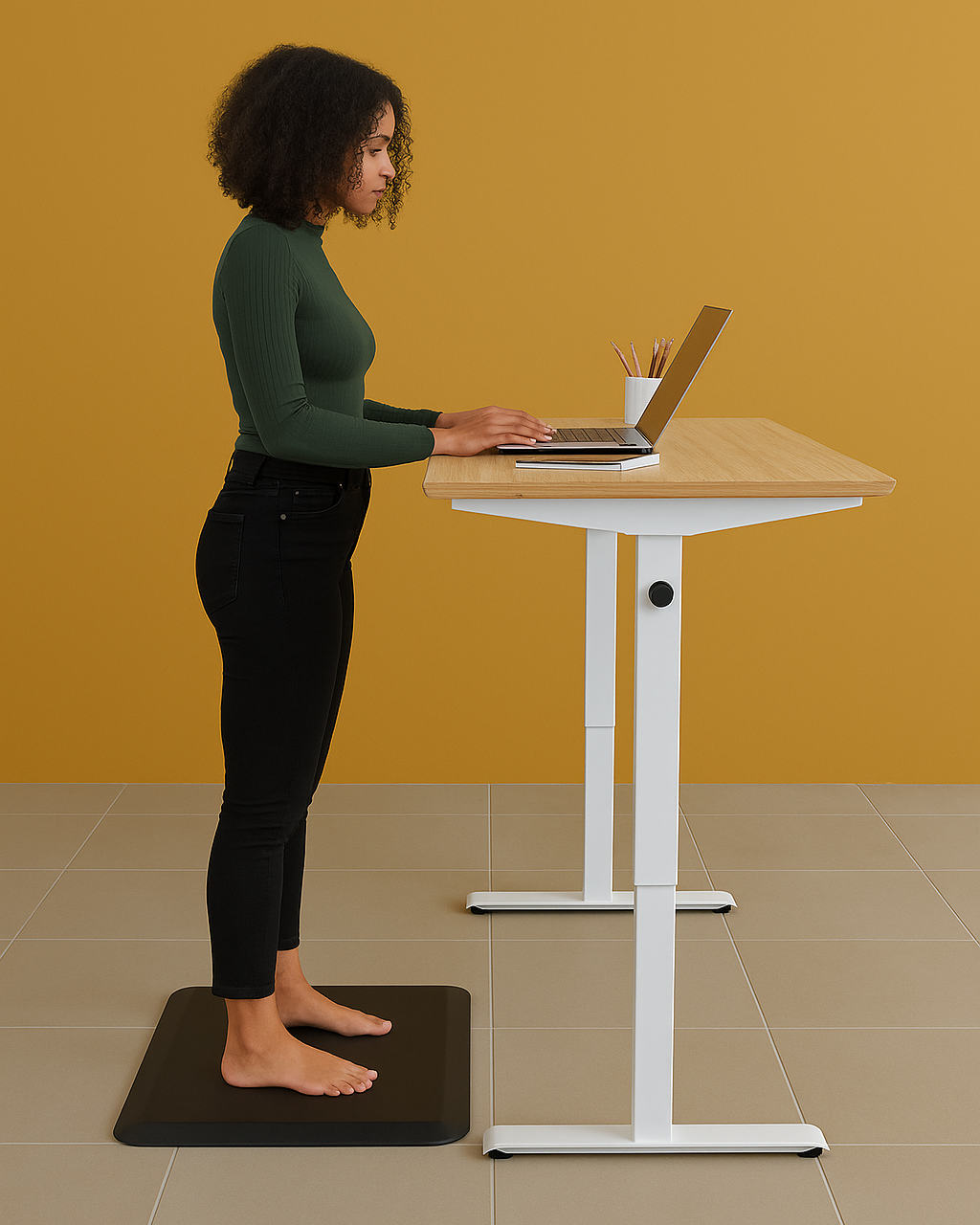 Cushioned Standing Desk Mat – Anti-Fatigue Support for Standing & Sitting - Outlet - Marcel Olsen