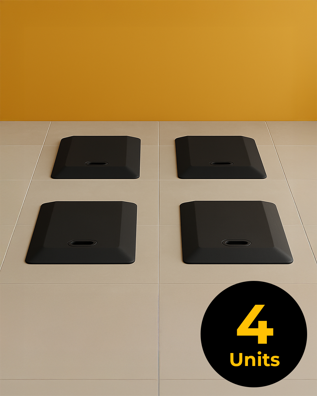 Desk Standing Mat (Cushioned) (4 Units) - Jacob Bek