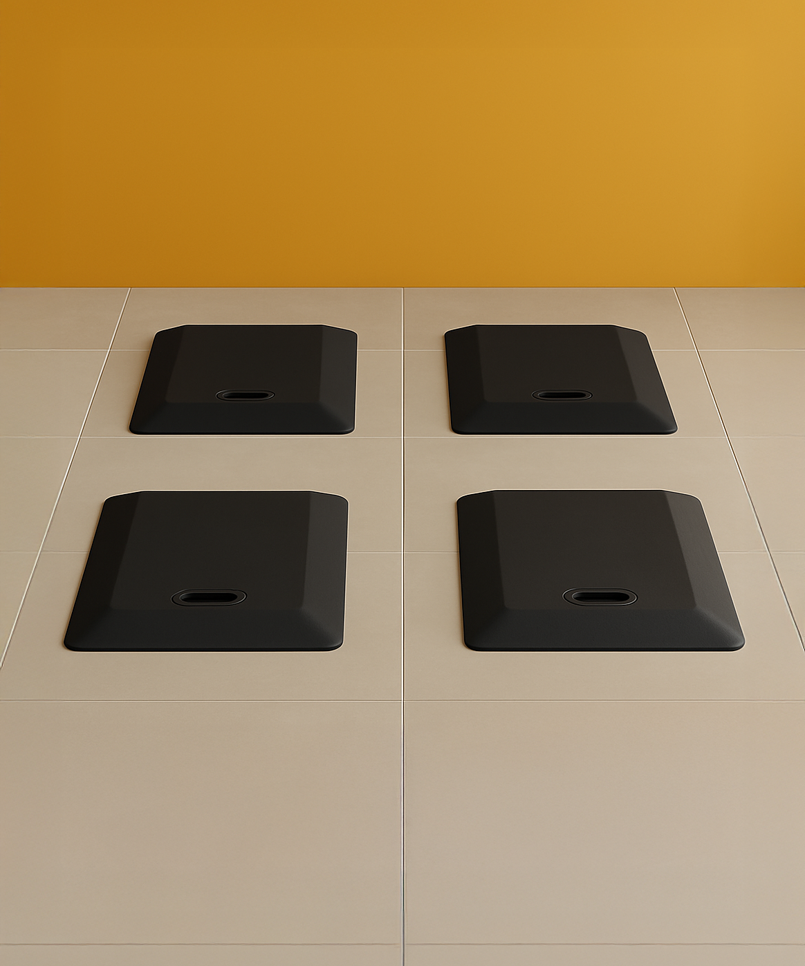 Desk Standing Mat (Cushioned) (4 Units) Standing Mat - Jacob Bek