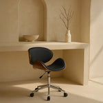 Ergonomic Danish Office Chair (Black, Wing) | Scandinavian Desk Chair Office Chair - Marcel Olsen