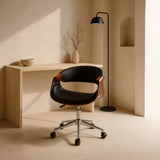 Ergonomic Danish Office Chair (Black, Curve) | Scandinavian Desk Chair (Outlet) Outlet Products - Marcel Olsen