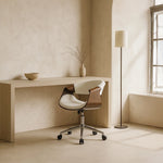 Ergonomic Danish Office Chair (White, Curve) | Scandinavian Desk Chair (Outlet) Outlet Products - Marcel Olsen