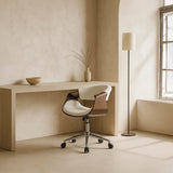 Ergonomic Danish Office Chair (White, Curve) | Scandinavian Desk Chair (Outlet) Outlet Products - Marcel Olsen