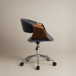 Ergonomic Danish Office Chair (Black, Curve) | Scandinavian Desk Chair (Outlet) Outlet Products - Marcel Olsen