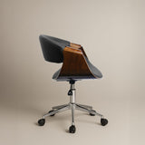 Ergonomic Danish Office Chair (Black, Curve) | Scandinavian Desk Chair (Outlet) Outlet Products - Marcel Olsen