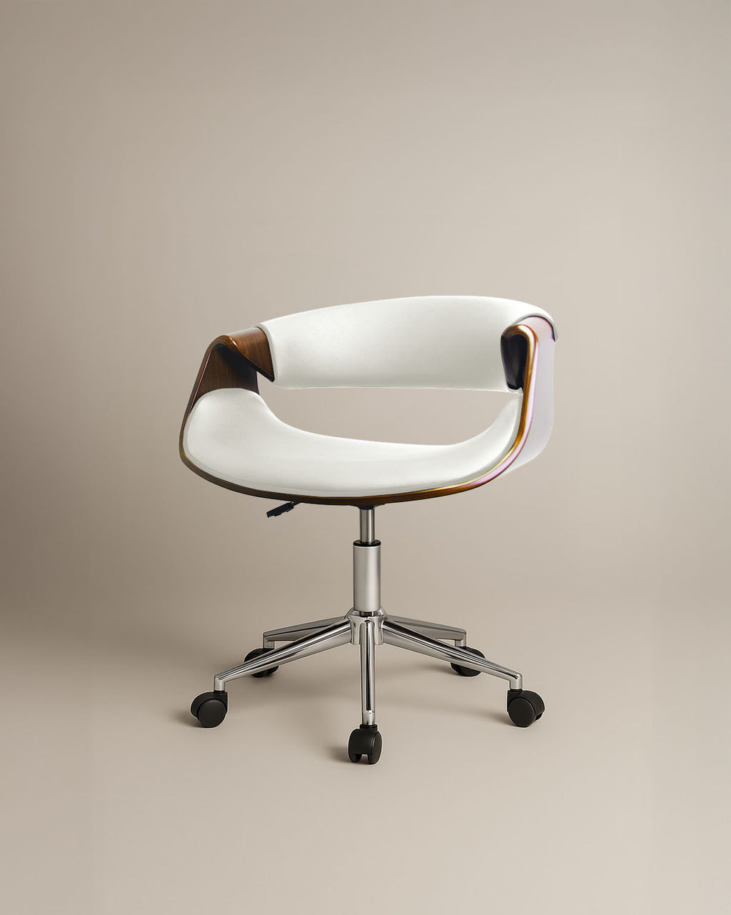 Ergonomic Danish Office Chair (White, Curve) - Outlet Office Chair - Marcel Olsen