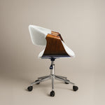 Ergonomic Danish Office Chair (White, Curve) | Scandinavian Desk Chair (Outlet) Outlet Products - Marcel Olsen