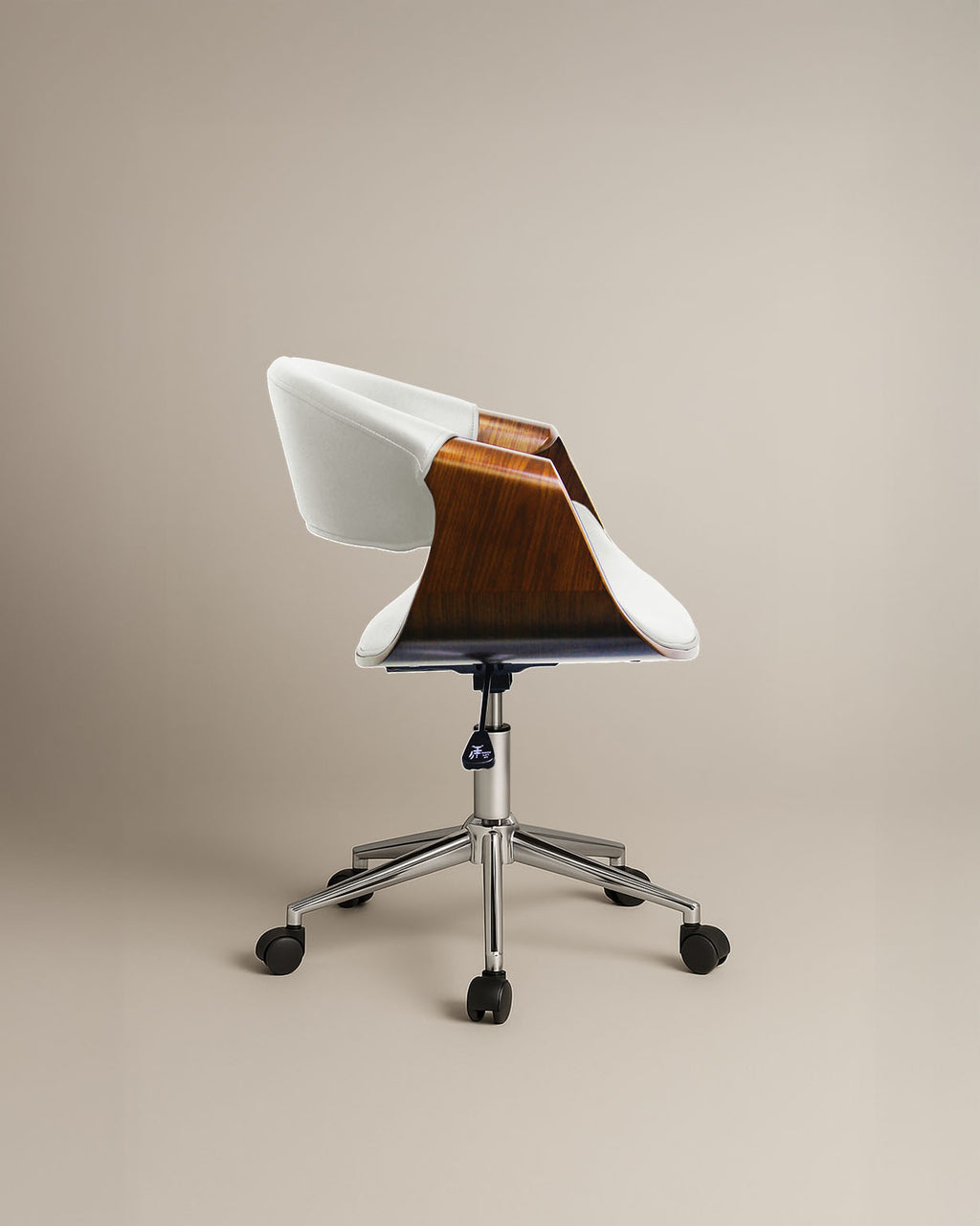 Ergonomic Danish Office Chair (White, Curve) - Outlet Office Chair - Marcel Olsen