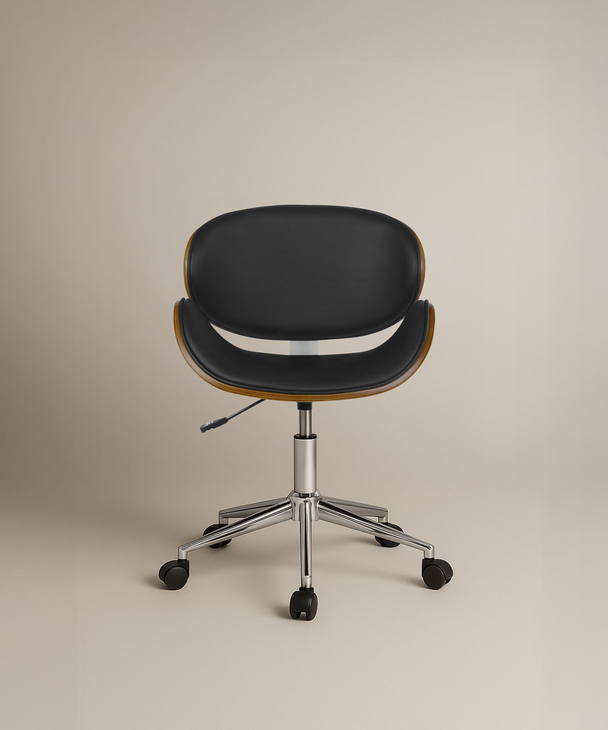 Ergonomic Danish Office Chair (Black, Wing) | Scandinavian Desk Chair Office Chair - Jacob Bek