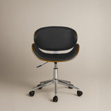 Ergonomic Danish Office Chair (Black, Wing) | Scandinavian Desk Chair Office Chair - Jacob Bek