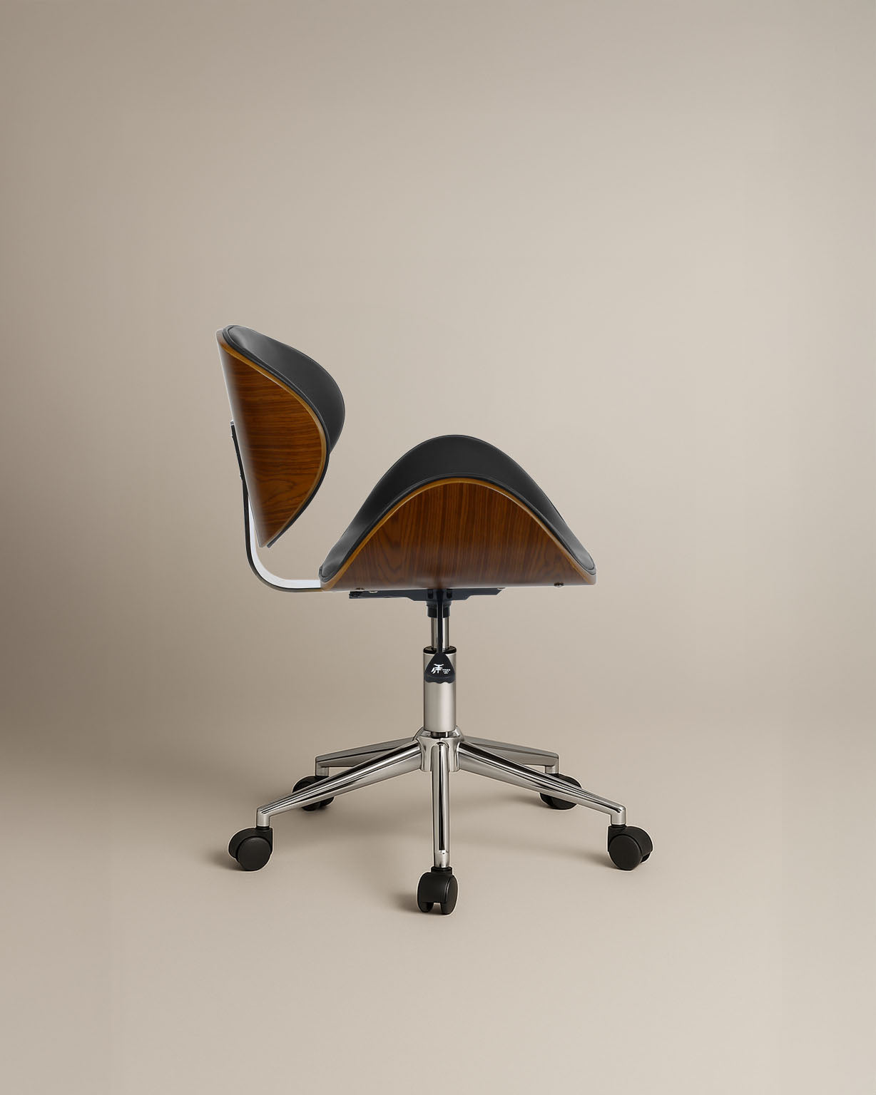 Ergonomic Danish Office Chair (Black, Wing) | Scandinavian Desk Chair Office Chair - Jacob Bek