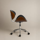 Ergonomic Danish Office Chair (Black, Wing) | Scandinavian Desk Chair Office Chair - Jacob Bek