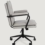 Executive Cushioned Office Chair (Grey)     - Marcel Olsen