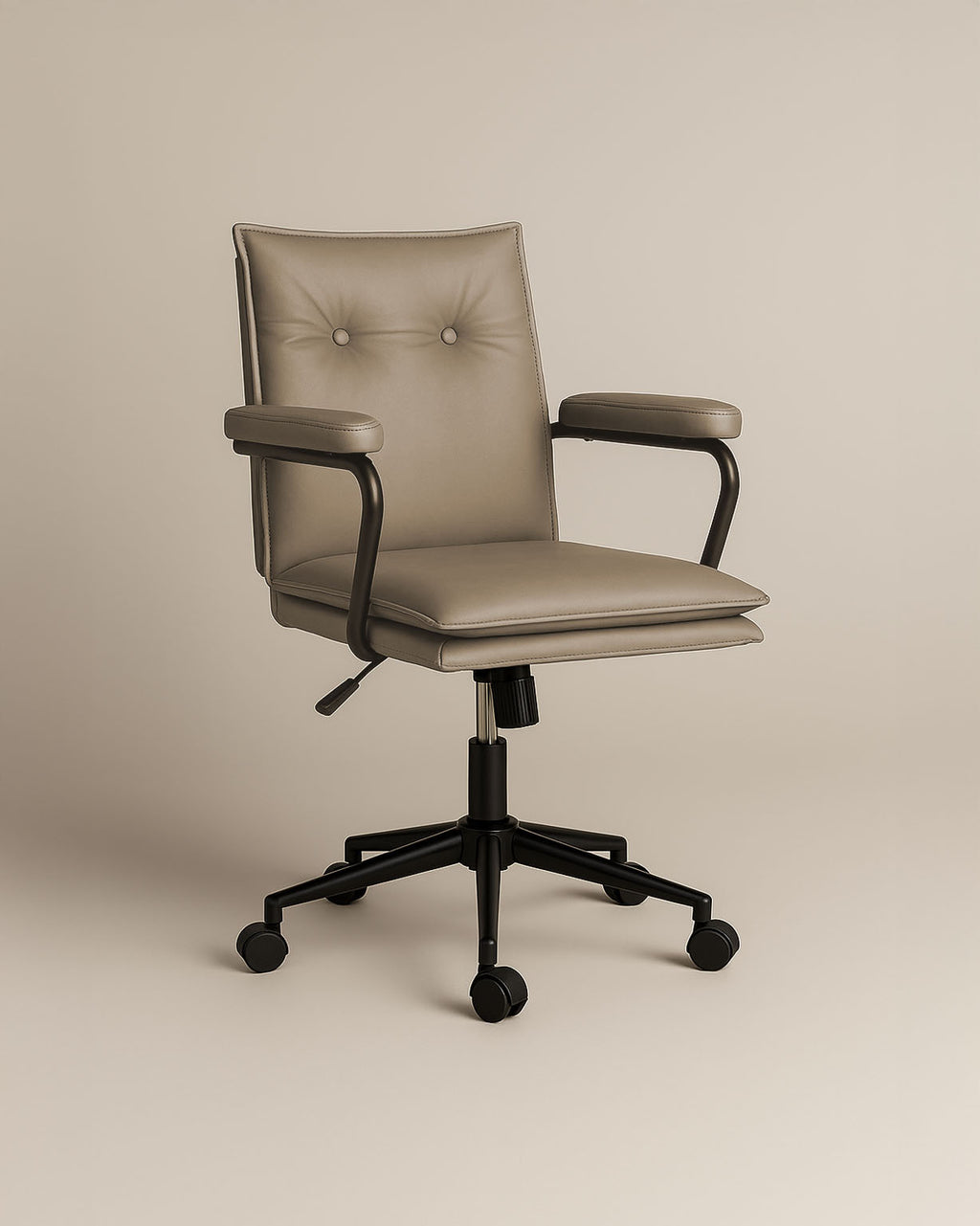 Executive Cushioned Office Chair (Smoke Beige) – Outlet - Marcel Olsen
