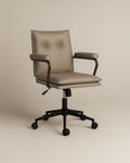 Executive Cushioned Office Chair (Smoke Beige) – Outlet - Marcel Olsen