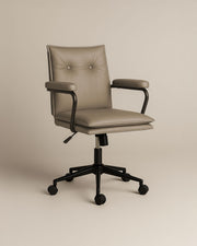 Executive Cushioned Office Chair (Smoke Beige) – Outlet
