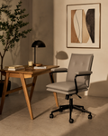 Executive Cushioned Office Chair (Smoke Beige) – Outlet - Marcel Olsen