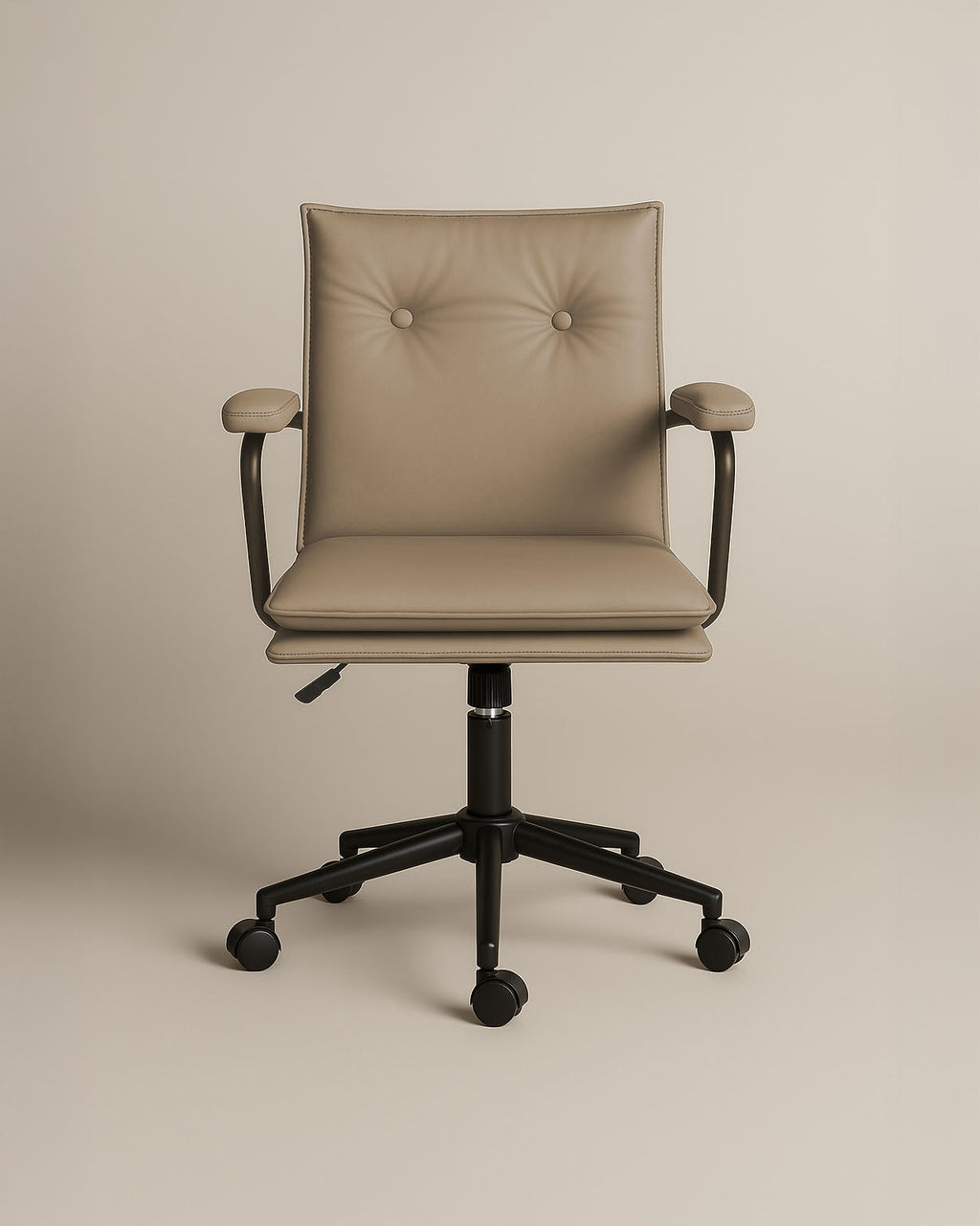 Executive Cushioned Office Chair (Smoke Beige) – Outlet - Marcel Olsen