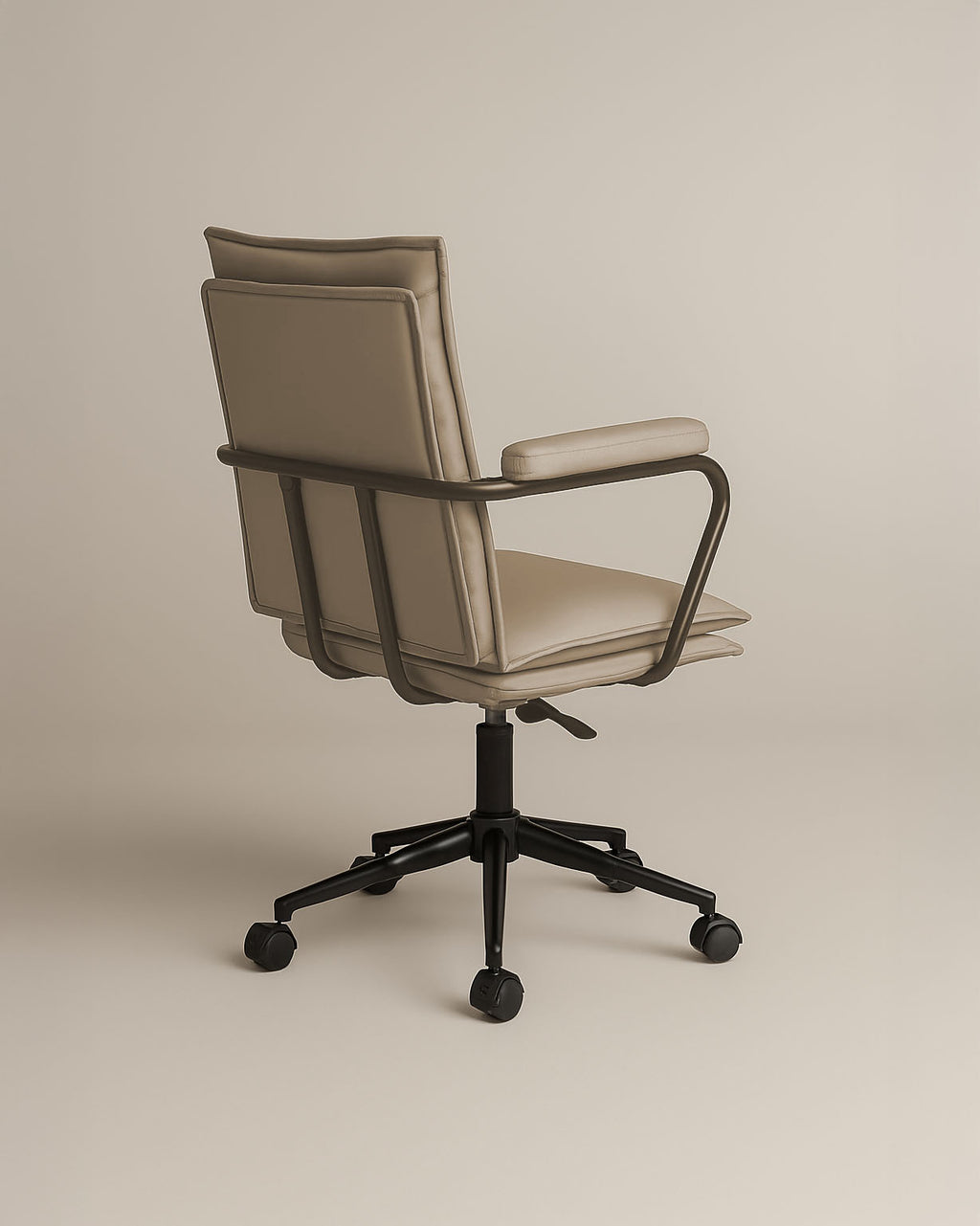 Executive Cushioned Office Chair (Smoke Beige) – Outlet - Marcel Olsen