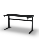 Core 120 Gaming Desk | LEDs, Headphone & Drink Mounts (Carbon Fibre Black, 120cm) Gaming Desk - Jacob Bek Gaming