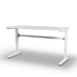 Gaming Desk | LEDs, Headphone & Drink Mounts (Carbon Fibre White, 120cm) Gaming Desk    - Jacob Bek Gaming