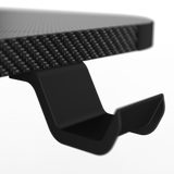 Pro Gaming Desk 160 | LEDs, Headphone & Drink Mounts (Carbon Fibre Black, 180cm) Gaming Desk - Jacob Bek Gaming