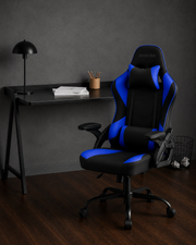 Gamingstoel Ergonomisch (Blitz Blauw) - Outlet