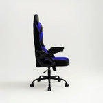 Gaming Chair Ergonomic (Blitz Blue) | Reclining, Adjustable Arms (Fabric) Gaming Chair - Gaming