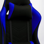 Gaming Chair Ergonomic (Blitz Blue) | Reclining, Adjustable Arms (Fabric) Gaming Chair - Gaming