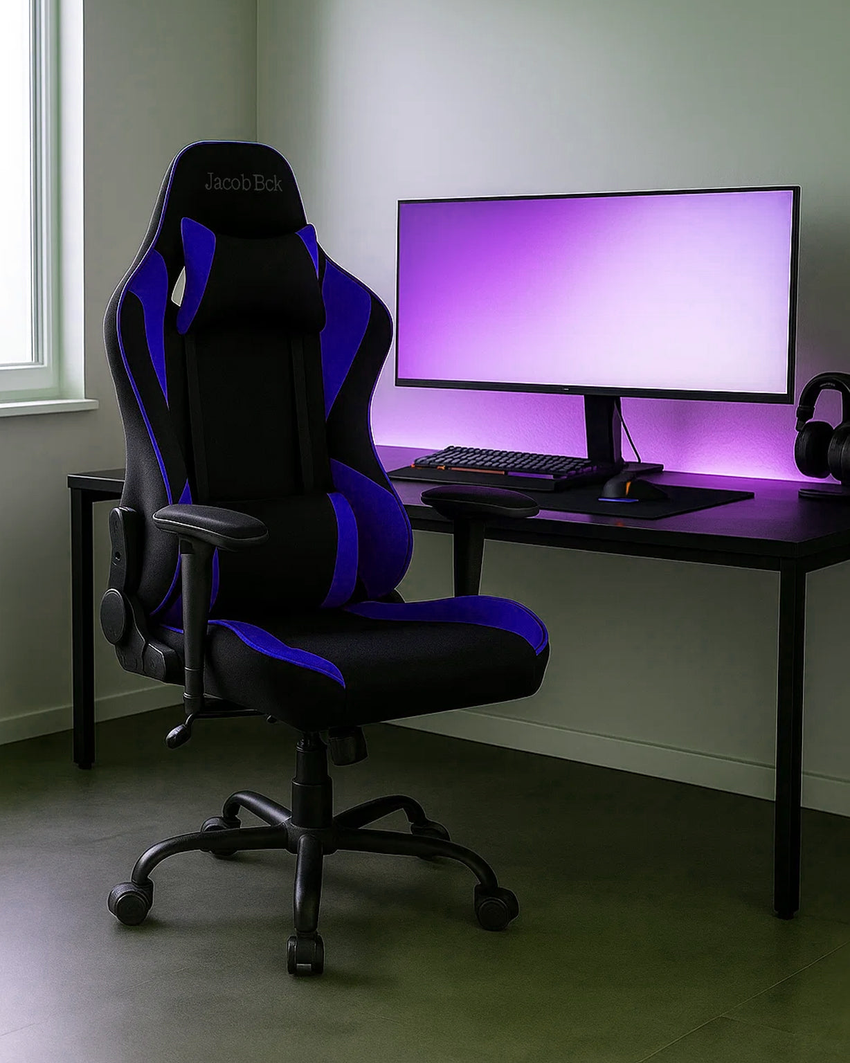 Gaming Chair Ergonomic (Blitz Blue) - Outlet Gaming Chair - Gaming