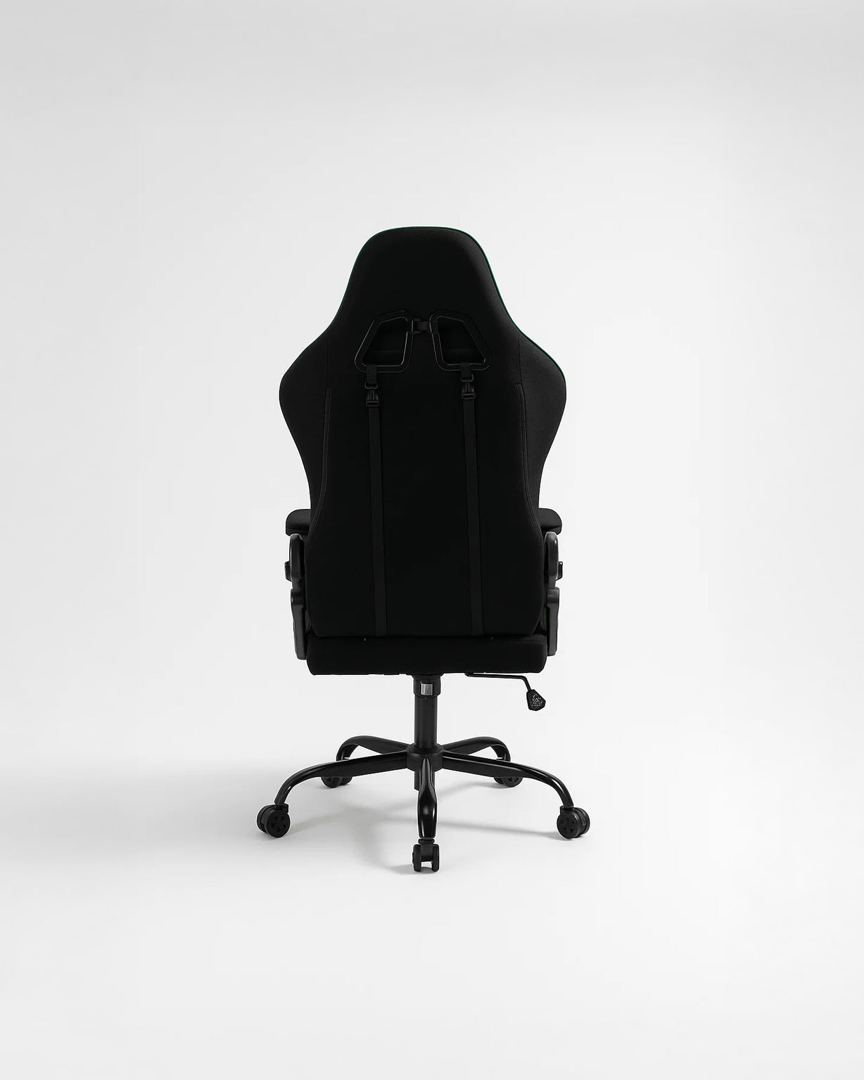 Gaming Chair Ergonomic (Hunter Green) | Reclining, Adjustable Arms (Fabric) Gaming Chair - Gaming