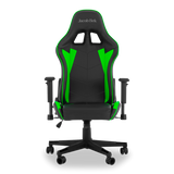 Gaming Chair Ergonomic (Hunter Green) | Reclining, Adjustable Arms (Faux Leather) Gaming Chair - Jacob Bek Gaming