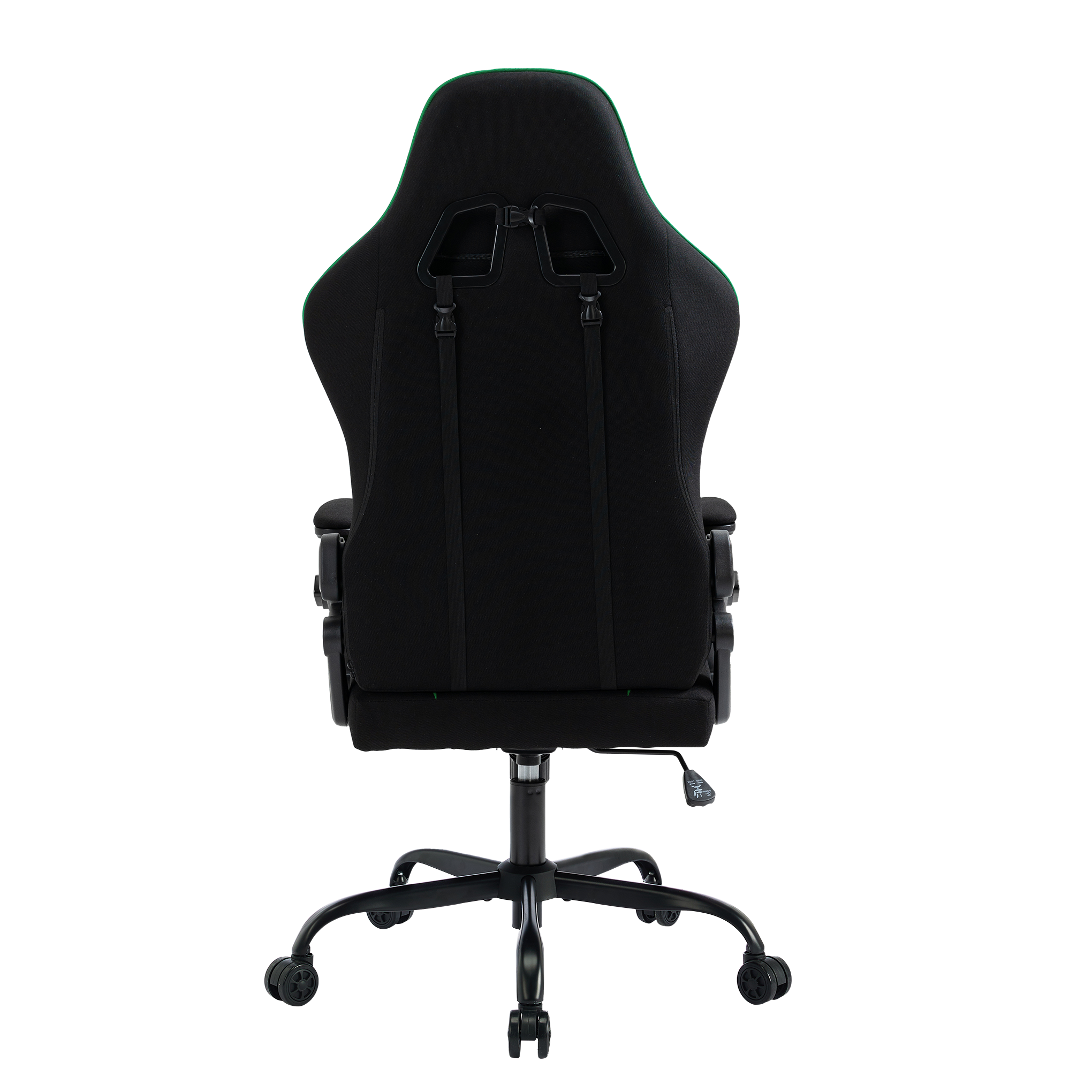 Gaming Chair Ergonomic (Hunter Green) | Reclining, Adjustable Arms (Fabric) Gaming Chair - Jacob Bek Gaming