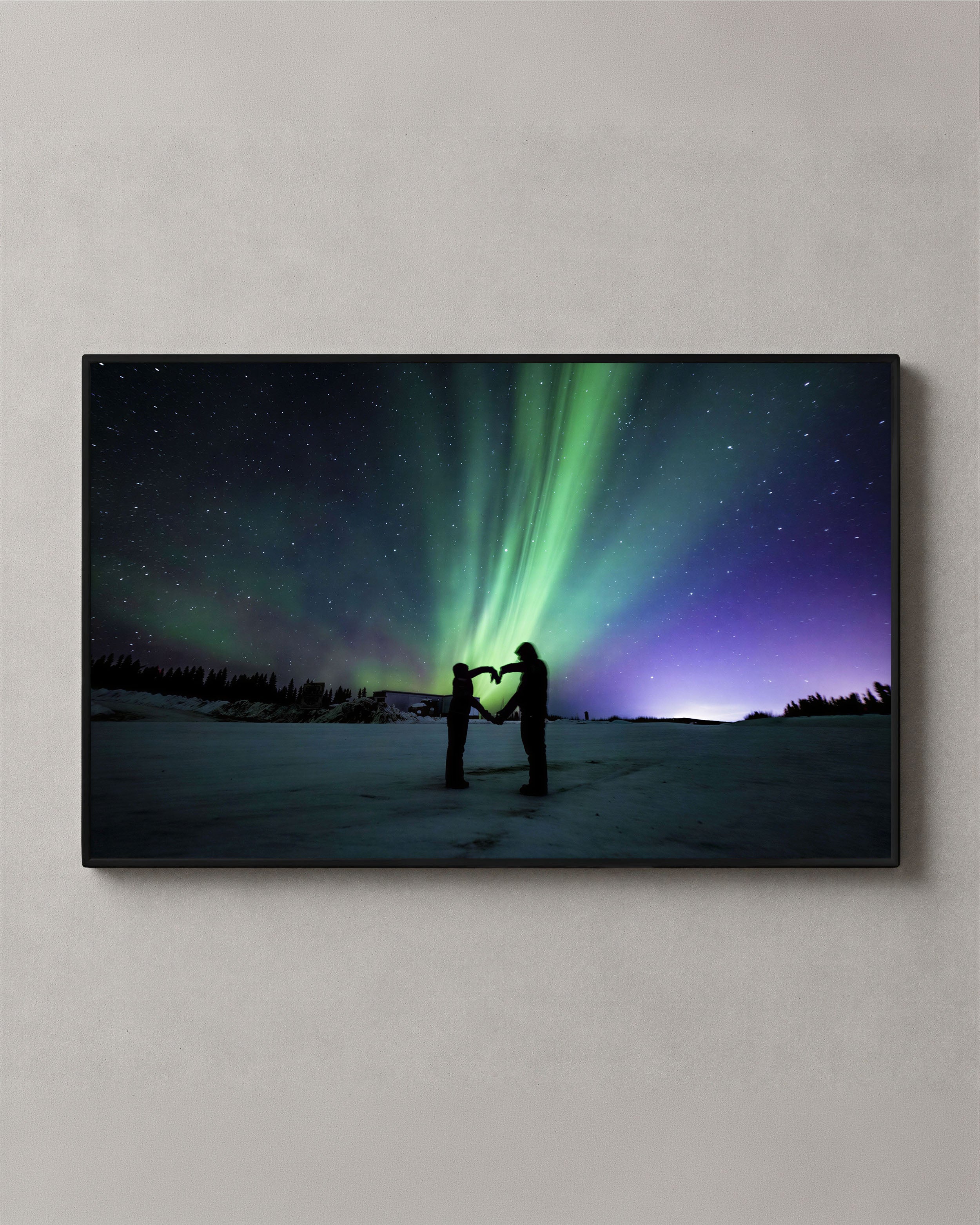 Cornice per foto illuminata