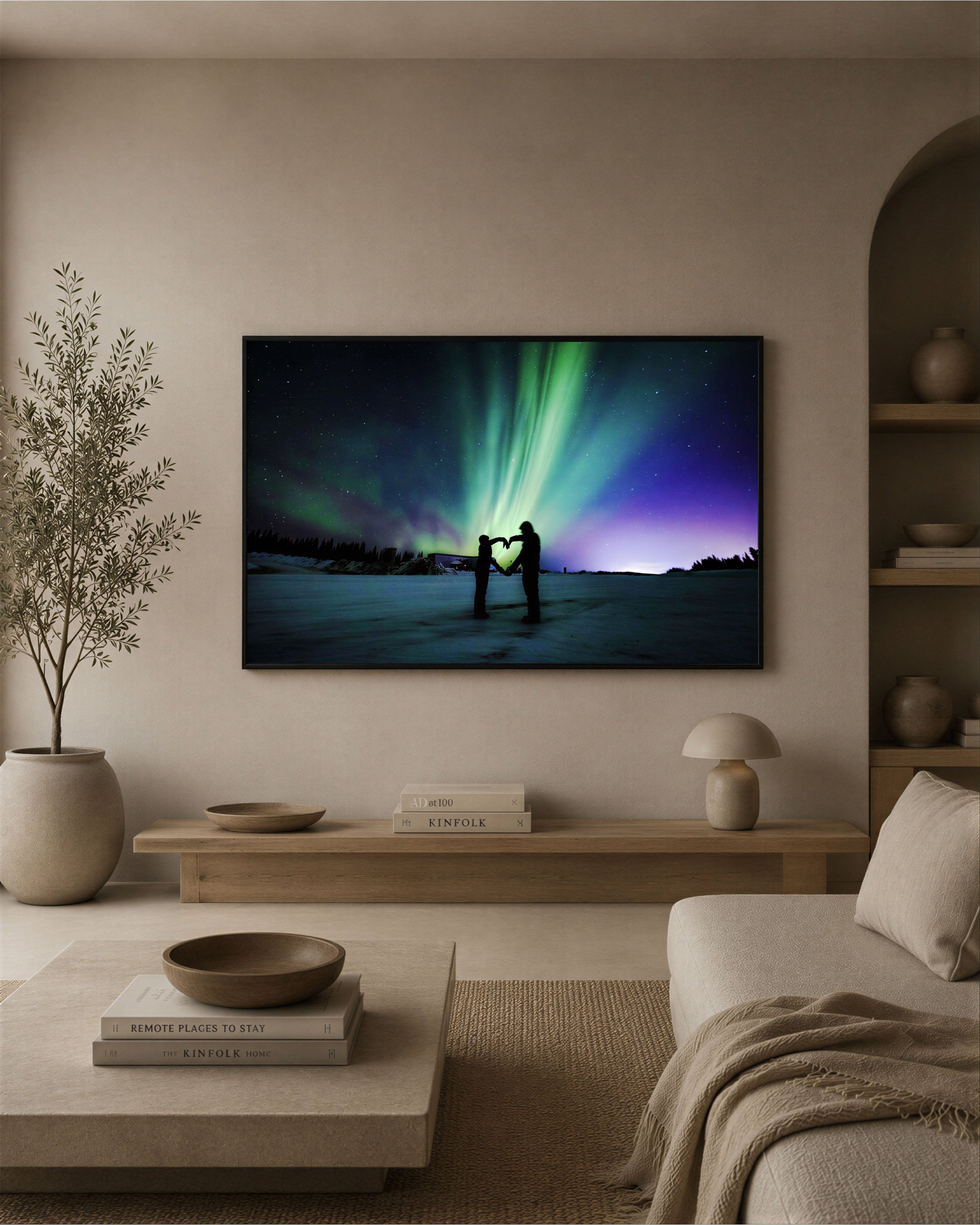 Custom Illuminated Picture Frame